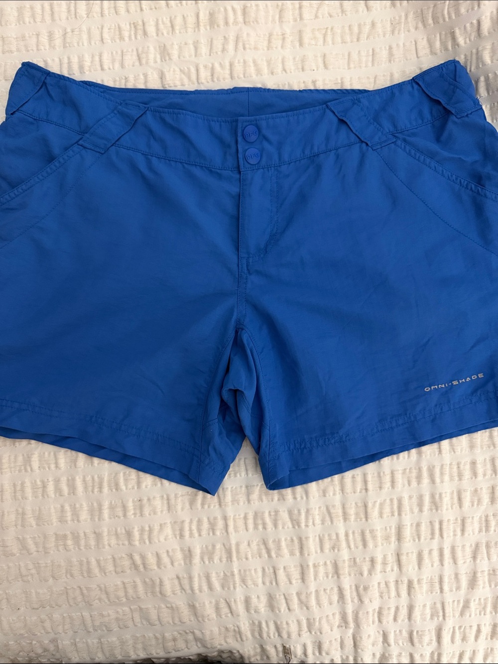 Columbia Bright Blue Women’s Athletic Shorts